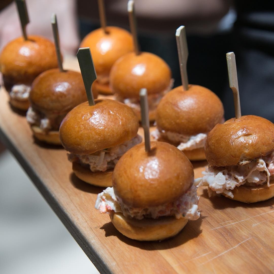 Presenting the sumptuous #lobster #Brioche by @ChefNickP #smallbites #yummy #eee…
