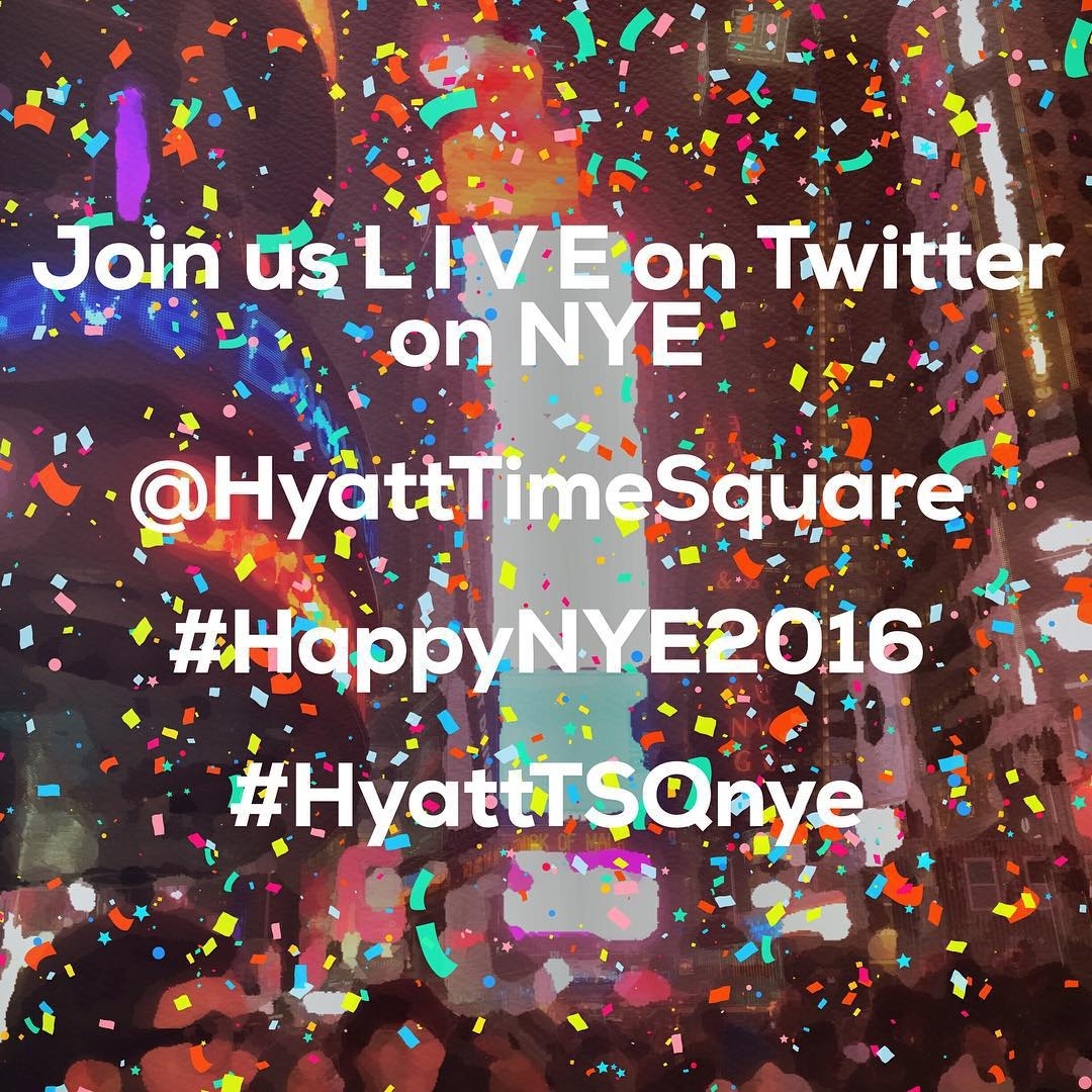 We are so excited to celebrate #nye2016 with all of you! Follow us #LIVE on Twit…