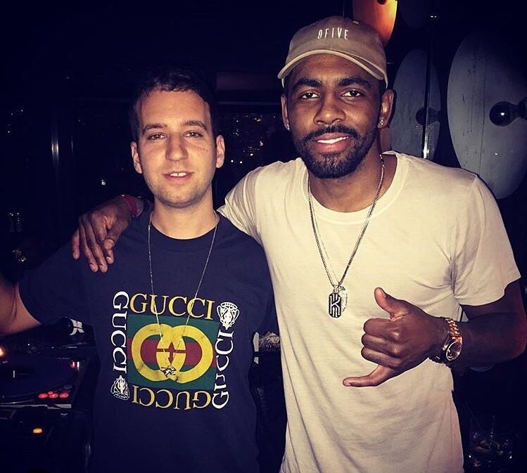 When Uncle Drew (also known as @kyrieirving) celebrates his birthday at #PHDRoof…