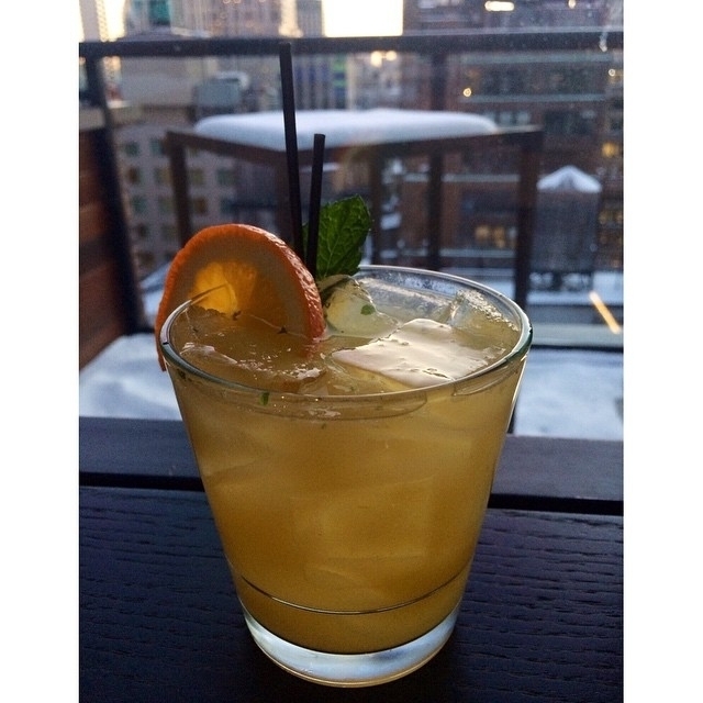 We’re trial running some #SuperBowl cocktails. Whose got the perfect #SB49 name …