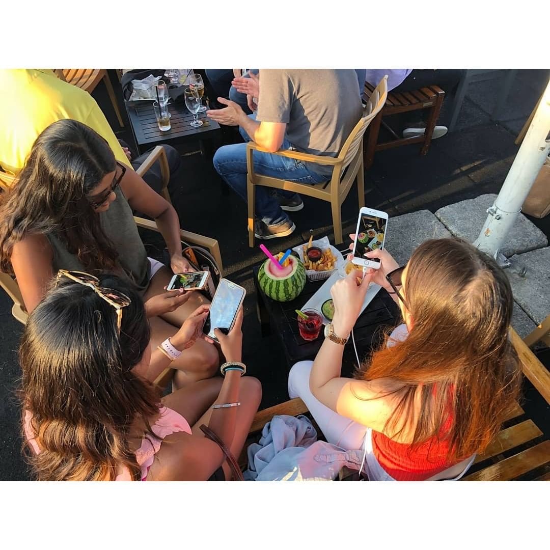 The rain is finally gone! Have you tried our Watermelon Bowl? 
#230FifthRooftop …