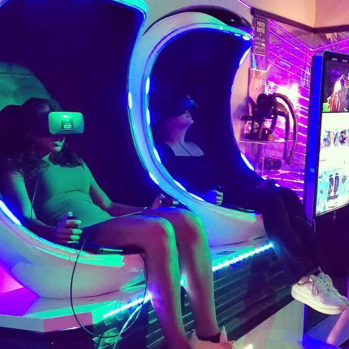 Go on a rollercoaster ride in virtual reality! One of the best experiences in Lo…