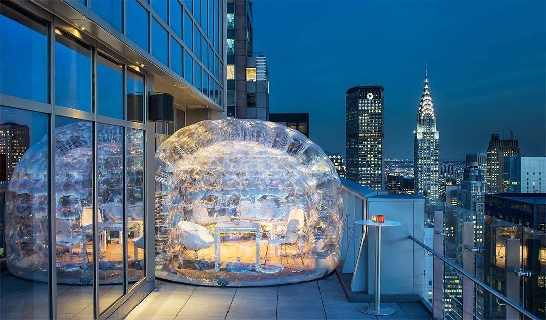 You don’t need to go to the #Arctic to see an #igloo. Visit the #BubbleAtBar54 a…