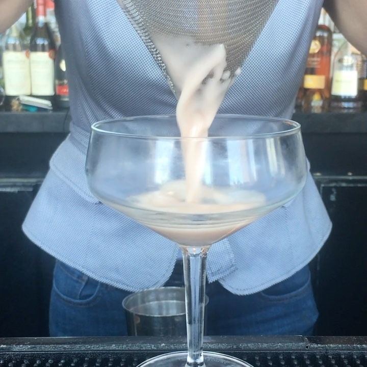 That moment of anticipation. Delicious cocktails on the way …  #rooftopbarsnyc #…