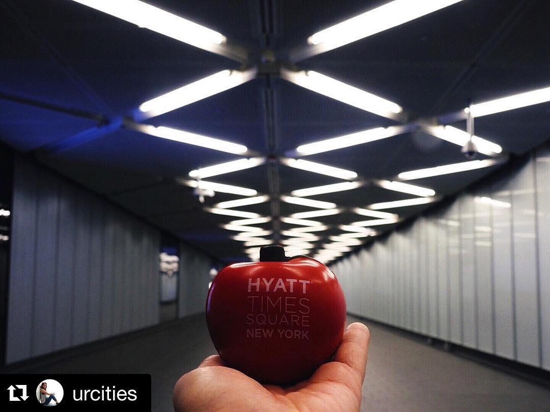 Very creative @urcities ️ #BigApple #InAHyattWorld #WWIM13 #WWIN13NYCNJ_H…