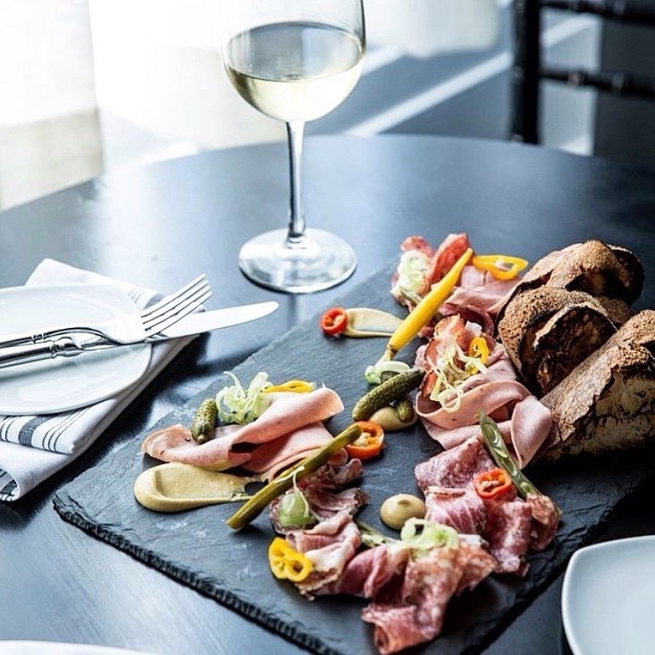 Opening late tonight at 10:30 pm but check out @charliepalmersteak’s block party…