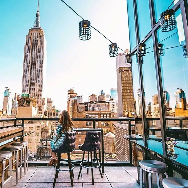 Things are looking up. #friday : @readysetjetset… #friday #rooftopbarsnyc #nycli…
