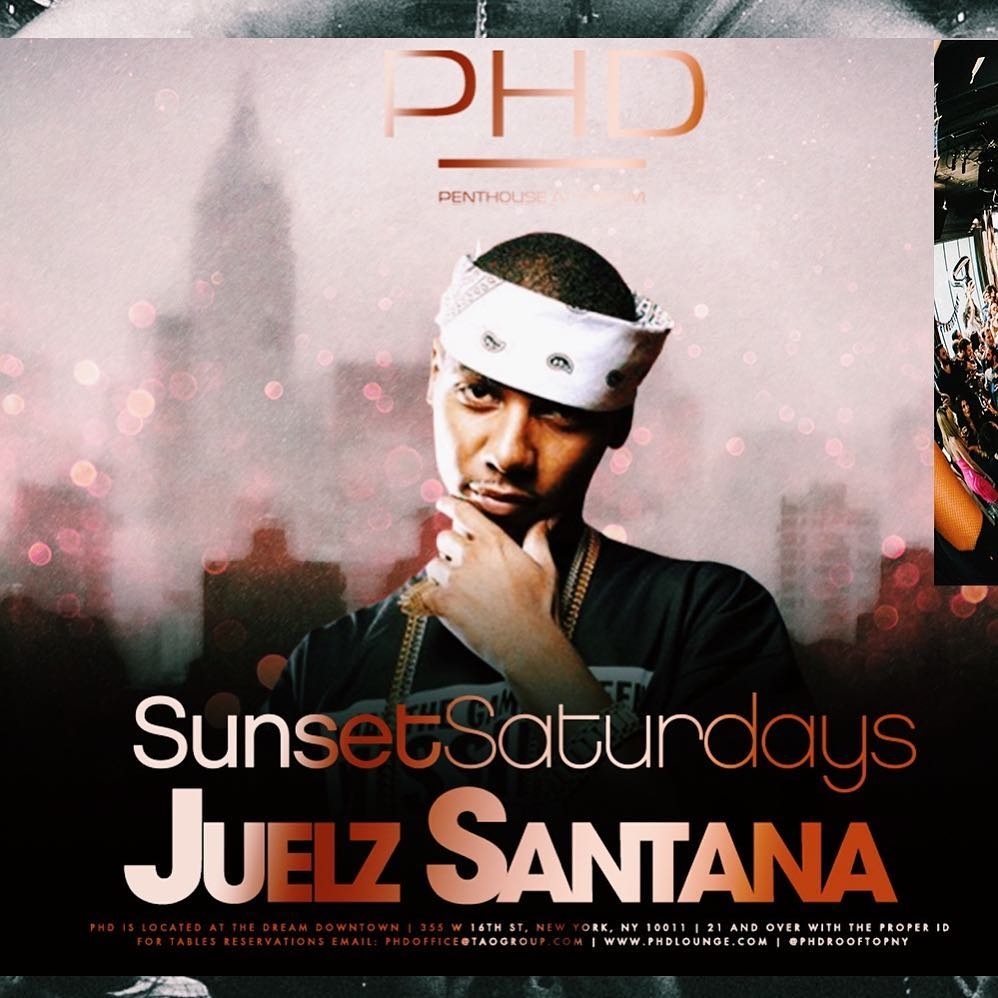 Music by Juelz Santana …  #rooftopbarsnyc #nyclife #nycnightlife…