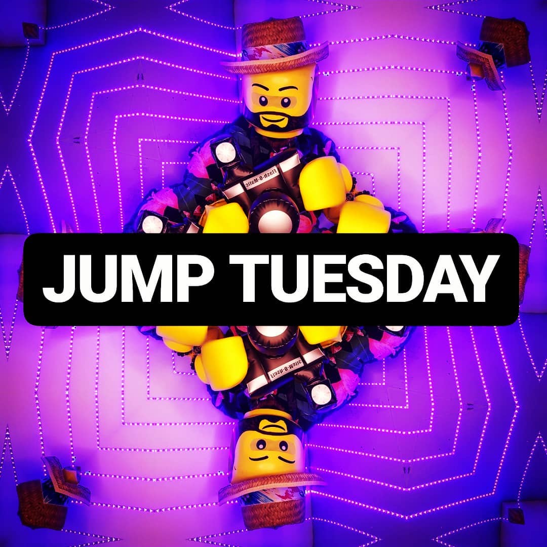 It’s JUMP TUESDAY!!
We are open to artists and creatives today 5pm to 10pm. Toda…