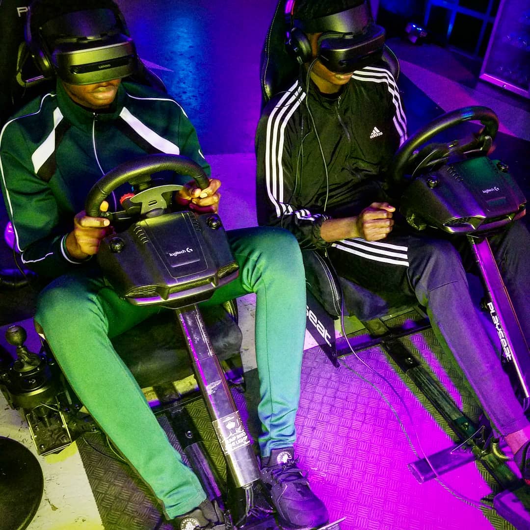 Race away in our VR racing simulator! 
All day pass only $30!!
.
.
180 Orchard s…