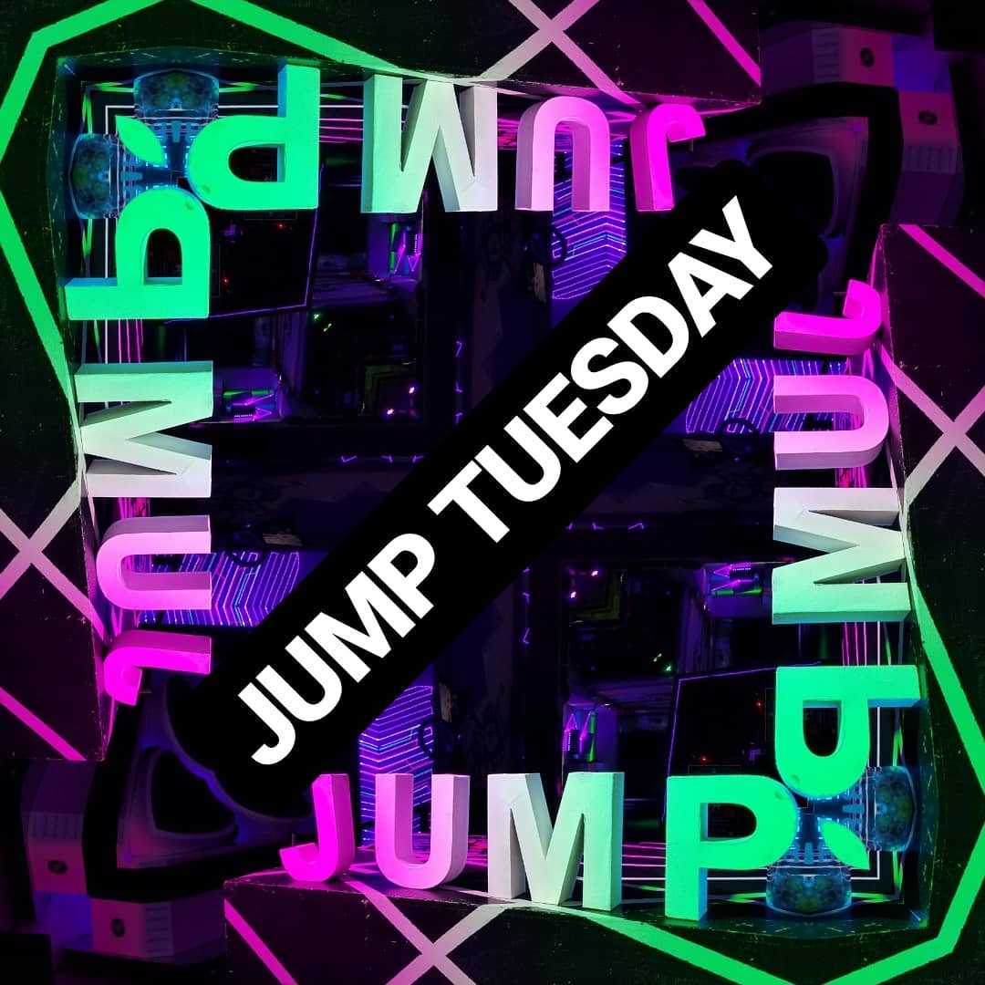 JUMP TUESDAY
On Tuesdays we are closed to the public (no VR games) but open to t…
