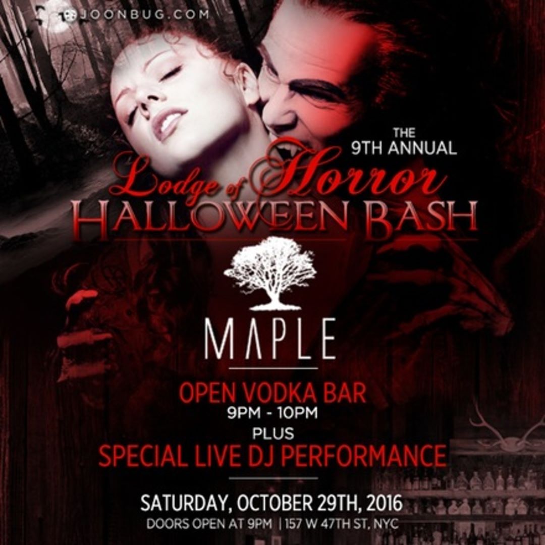 9TH ANNUAL LODGE OF HORROR HALLOWEEN BASH #chelseanyc, #downtownnyc, #halloween,…
