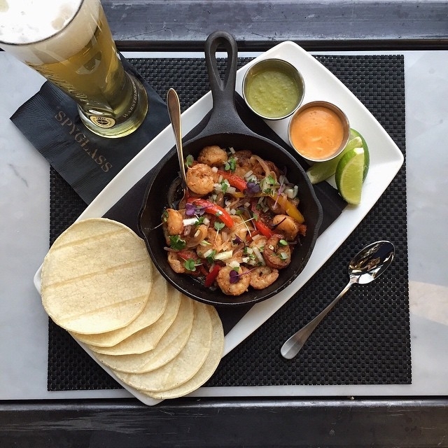 Warm Weather, Angry Tacos, Cold Drinks. Hello Spring ️… #rooftopbarsnyc #…