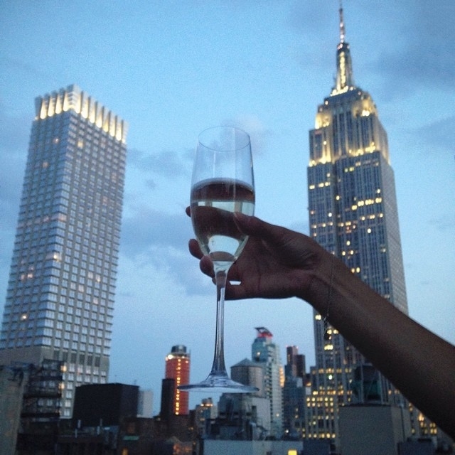 #RaiseTheGlass to a beautiful night on the back patio w/ @TheWorkInc… #raisetheg…