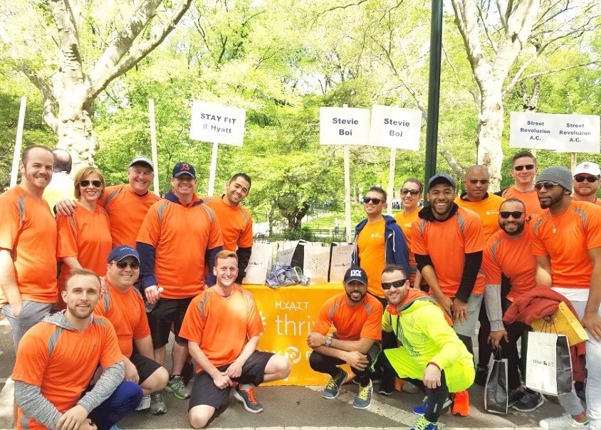 Our #HyPride #StayFit #LGBTteam of #NewYorkCity #NewJersey #Connecticut came tog…