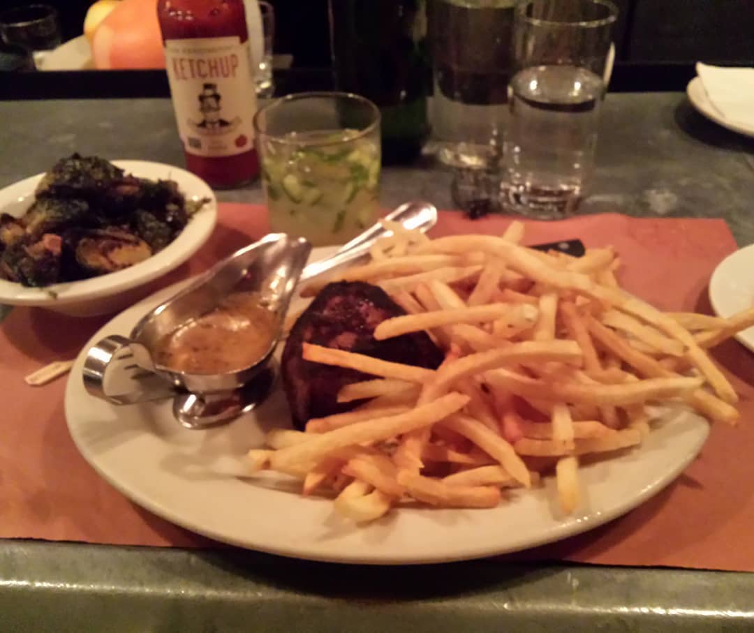 Bday nummies @thesmithrestaurant . Pic does not do justice to this fabulous file…