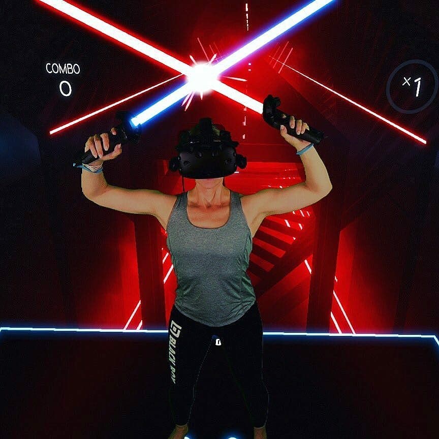 Have you tried beatsaber yet?
It’s one of the best and fun VR experiences out th…