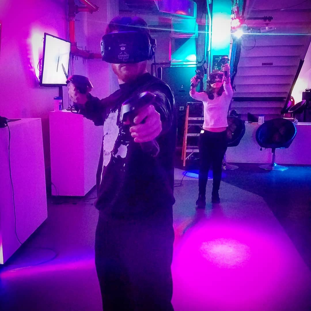 Go on a virtual reality adventure. Play games and experience VR Art and more .
1…