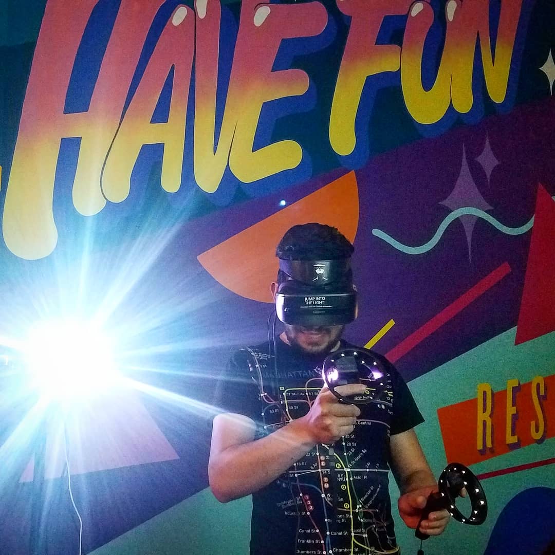 Its all about having fun! Come out and play #vr
.
180 Orchard st
.
#arcade #game…