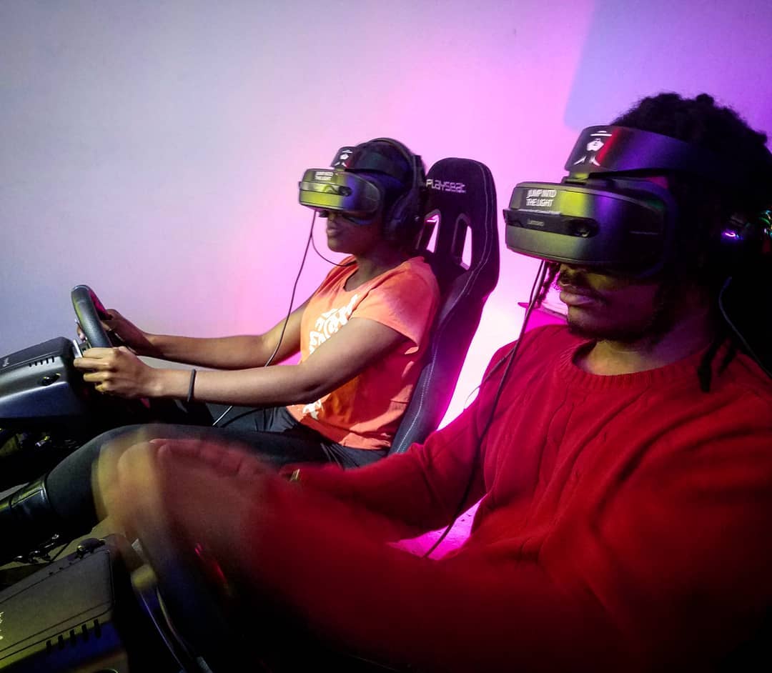 Date night racing lambos and ferraris!? Our VR playlab is the most unique advent…