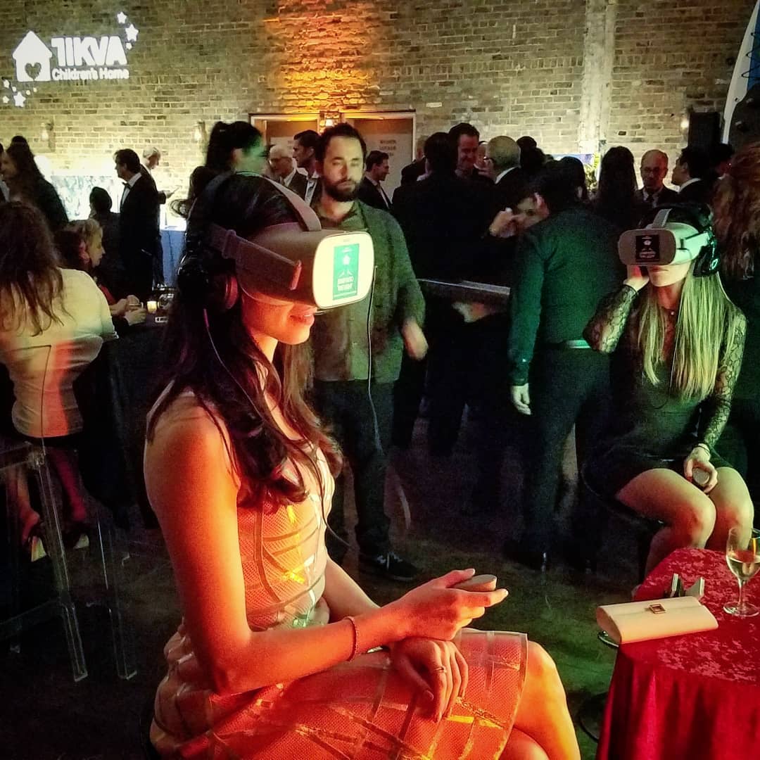 We had a great time providing VR support for the TiKVA charity gala last night! …
