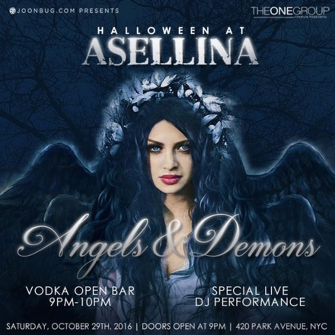 Demons and Angel at Asellina #halloween, #nomaddistrict, #nyc, #vip…