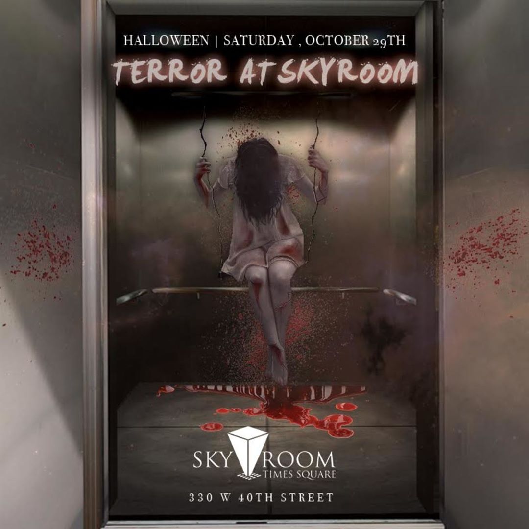 Terror on Top of Sky Room Halloween 2016 #halloween, #nightclub, #nyc, #penthous…