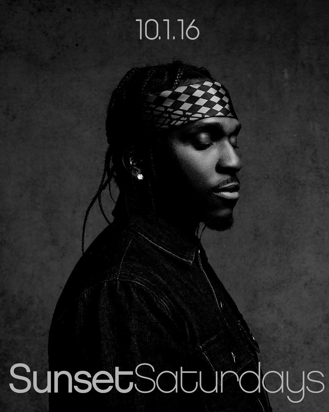 This Saturday. Pusha T. Sunset Saturdays. 5:30pm. Be there…. #rooftopbarsnyc #ny…