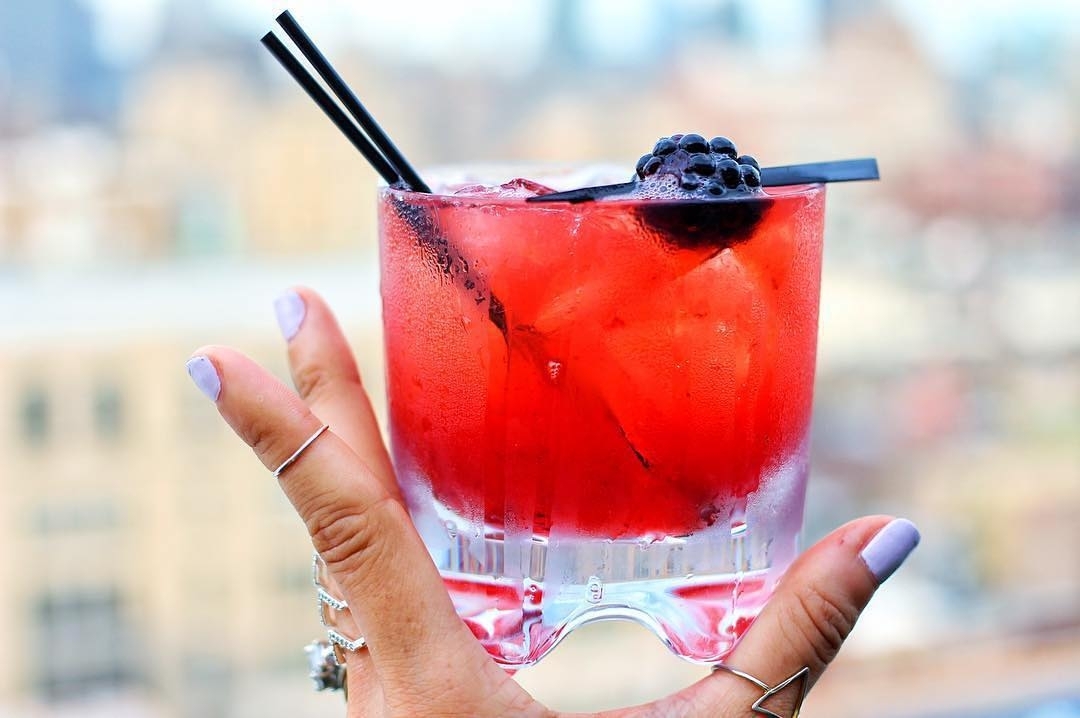 Good to the very last drop. Our  Smash!  @coffeeandchampagne…  #rooftopbarsnyc #…