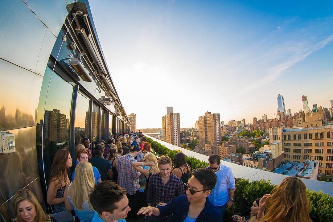 Could there be a more perfect day for the rooftop?… #rooftopbarsnyc #nyclife #ny…