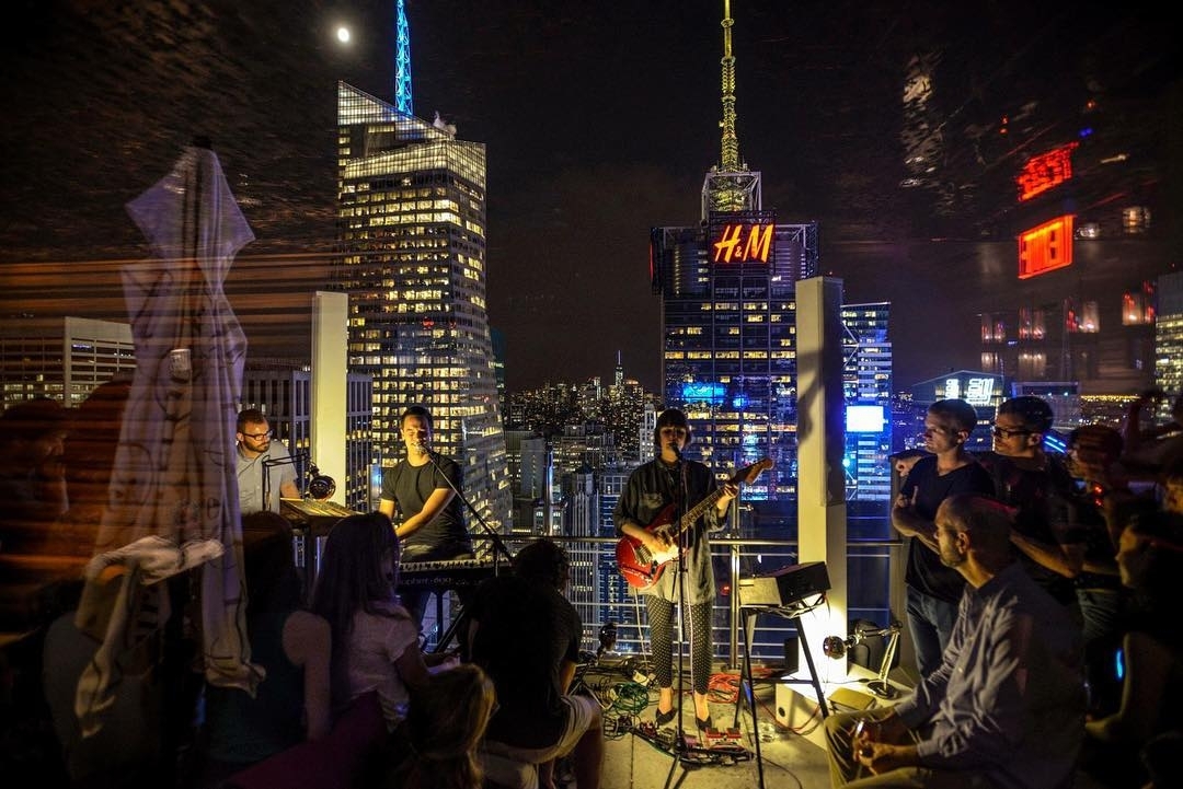 #TBT to the #first and only #band we’ve had at #Bar54 @timessquarenyc ️ #…