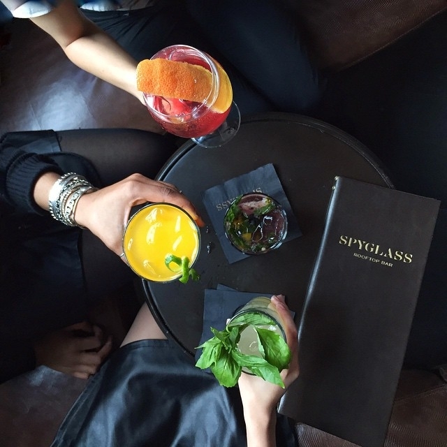 It’s the weekend. Cheers! …  #rooftopbarsnyc #nyclife #nycnightlife…