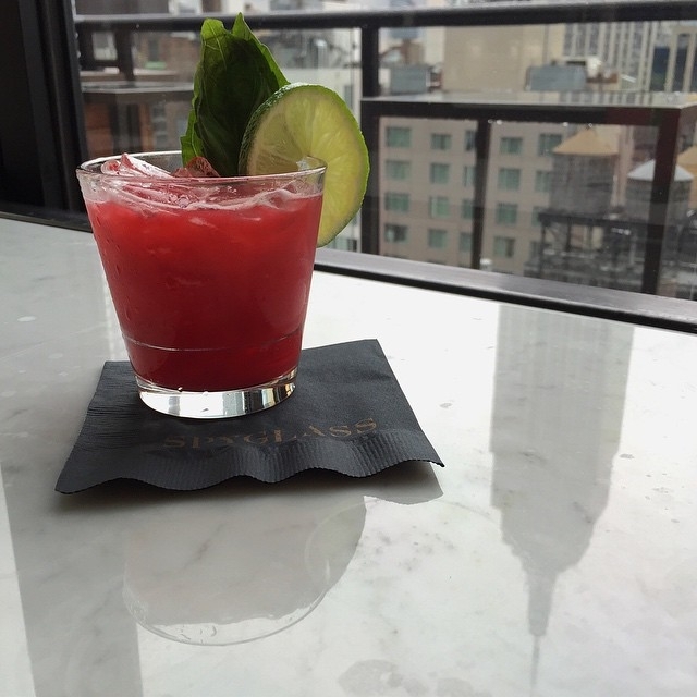Forgetting it’s not sunny and bright out with a few new spring cocktail ideas…. …