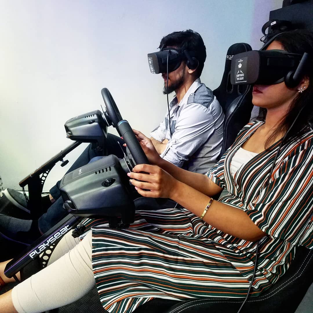 Take your date on a ride around the world in our multiplayer #VR #Car experience…