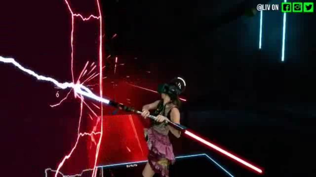 Hats off to @swanvrart! Expert at @beatsaber
Come out and play VR! 
Get 10%off …