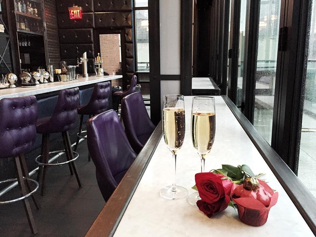 Celebrate the day of love with a drink and view. Happy Valentine’s Day from Spyg…