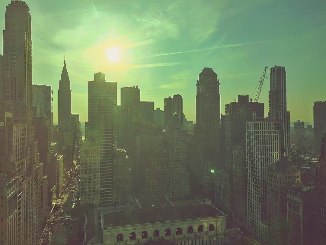 The #is gleaming all over #newyorkcity today! Hope you get a chance to #explore …