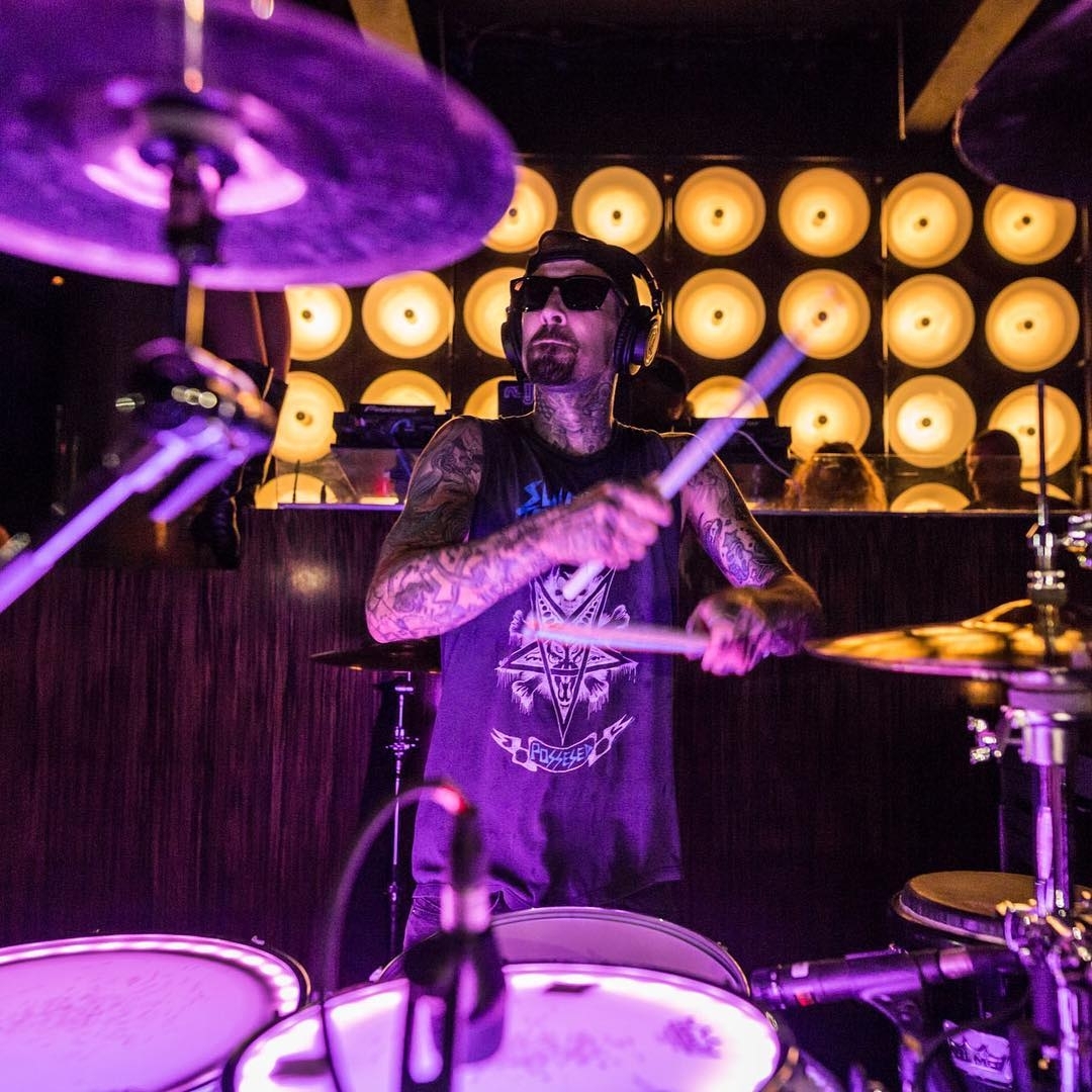 Give the drummer some…. #rooftopbarsnyc #nyclife #nycnightlife…