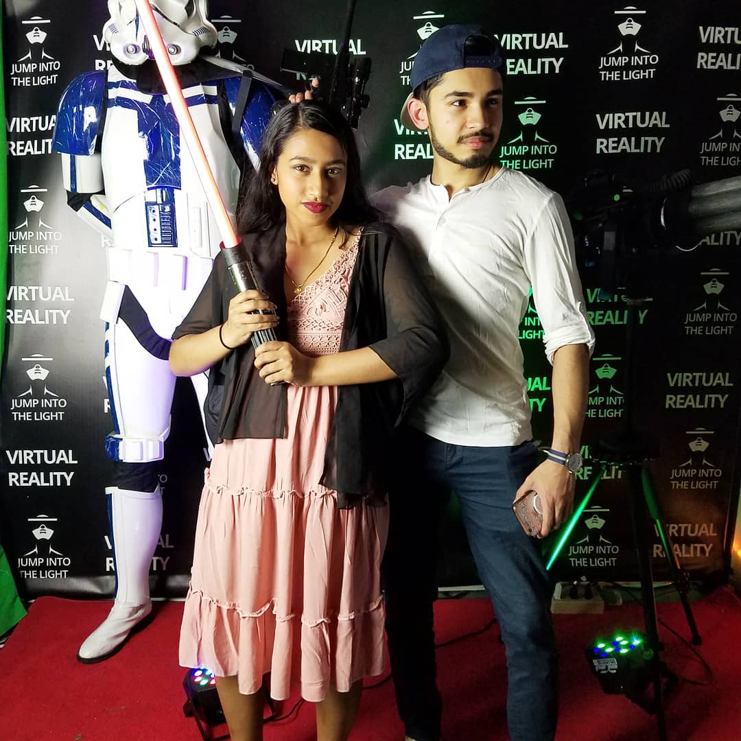 “VR try you must” – Yoda
@Leshoshbruh and @Rosiemj96
Celebrating #may4thbewithyo…