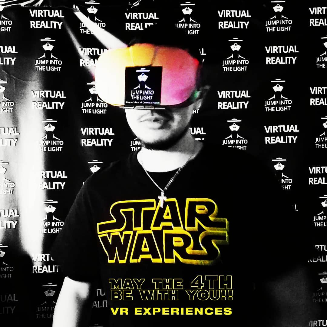 Celebrate May the 4th with us an experience Star Wars themed Virtual Reality!! F…