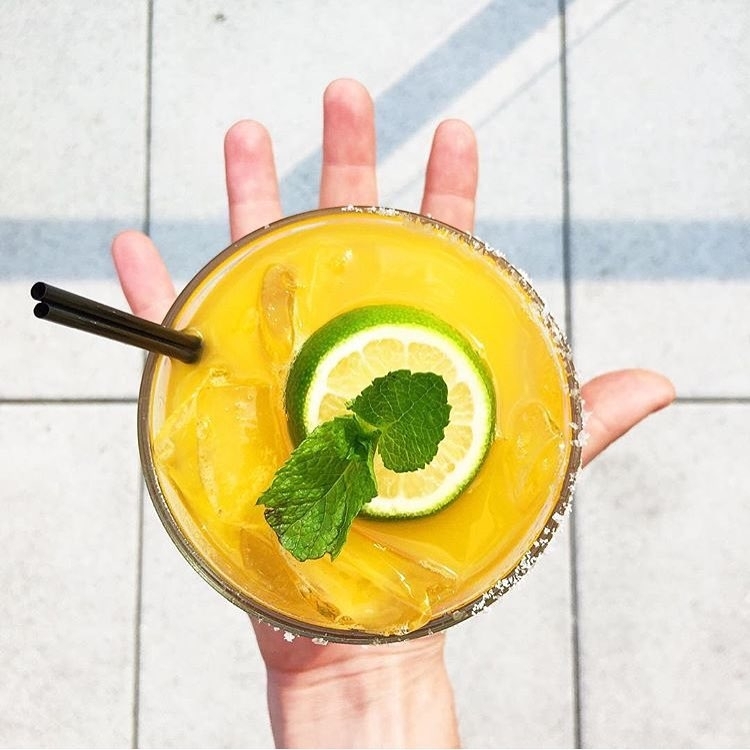It feels like summer, you should grab a drink… We’re catching some rays 22 flo… …