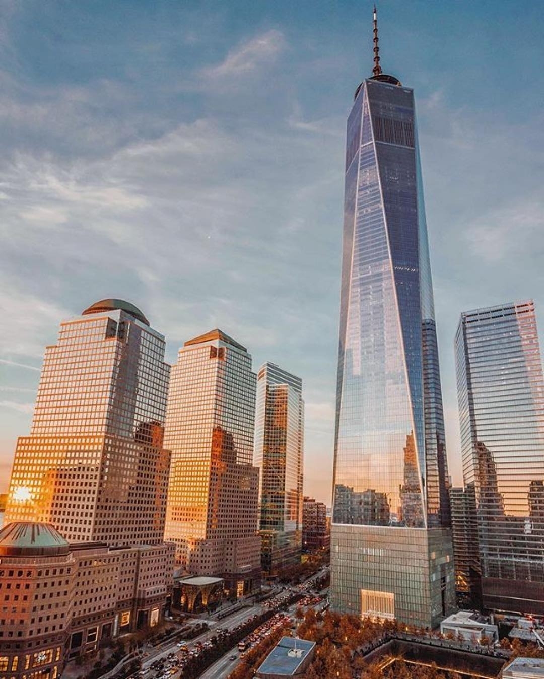 Our #freedomtower and all its #beauty by @zachasato #iloveny #downtownnyc #insta…