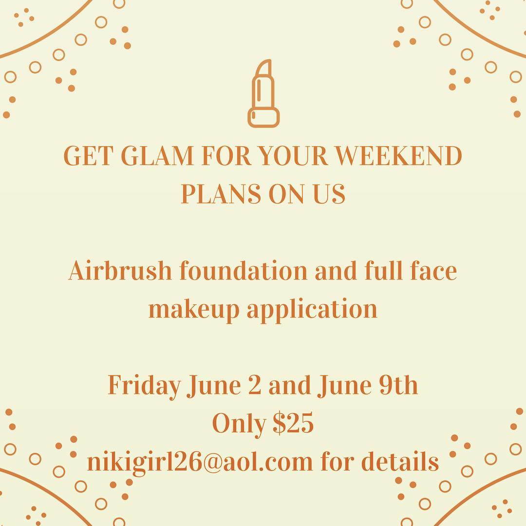 Summer Salon Special  Get glam this Friday before heading out! $25 special for a…