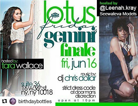 #Repost @birthdaybottles with @repostapp
・・・
#LOTUSFRIDAYSNYC JUNE 16
Hosted by …