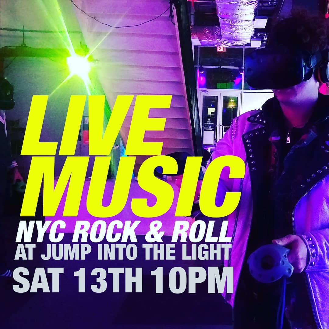 Rock & Roll + VR!! Satuday at 10pm 
Tickets: 
.
.
180 Orchard st .
.
.
#vr #live…