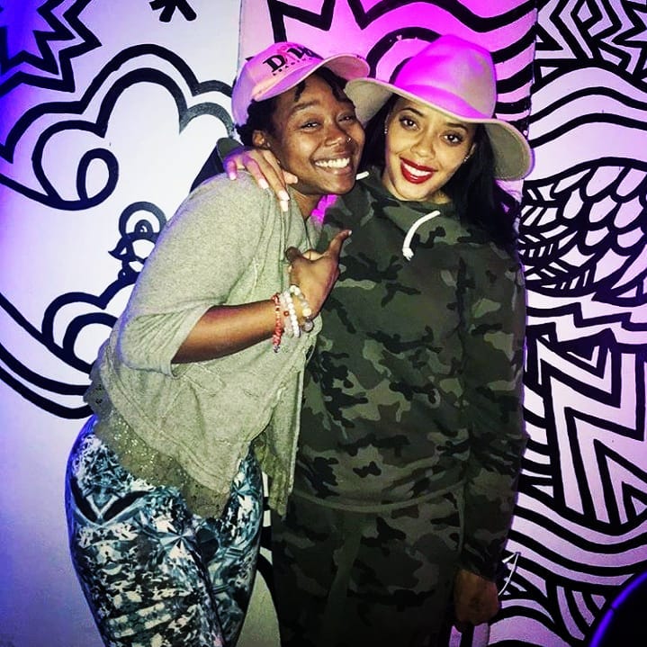 Lovley visit from @angelasimmons with @jennsjewelz .
.
180 Orchard st .
#angelas…