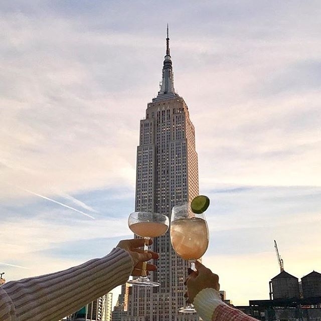 Three cheers for early spring! : @designhistory…  #rooftopbarsnyc #nyclife #nycn…