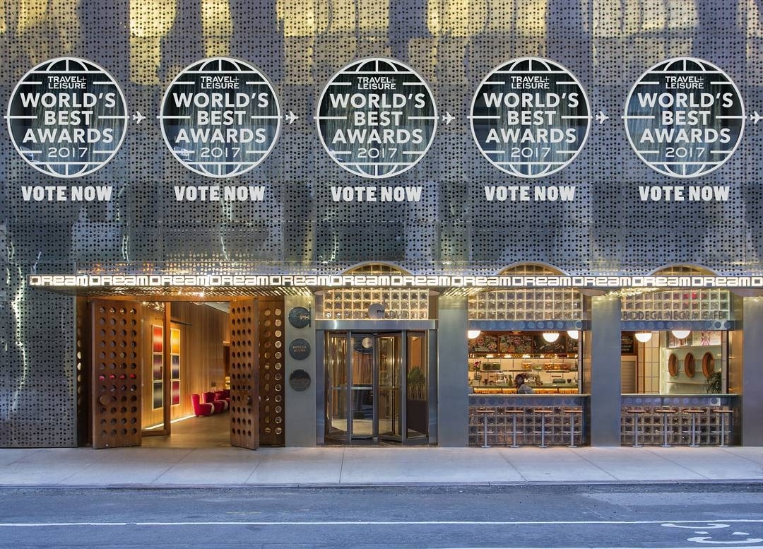 @Dreamhotels Downtown has been included in the 2017 Travel + Leisure World’s Bes…