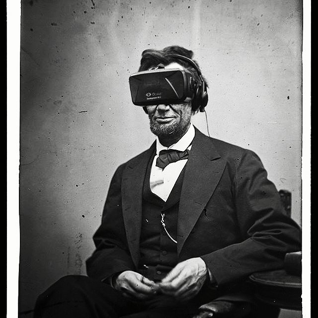#TBT when Abraham Lincoln brought #VR to the people!!. #virtualreality
#Repost @…