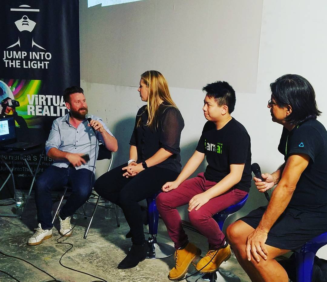 Panel about carving out a 360 distribution platform with Fred Volhuer, Laura Jef…